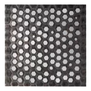 Image of Perkins Mirror 120x120cm Grey
