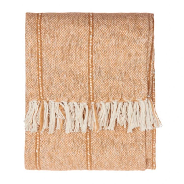 Image of Yard Hedon Woven Indoor/Outdoor Throw in Natural Size: 130cm x 180cm Natural Unisex 130cm x 180 cm