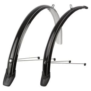 Image of Polisport Towny Mudguard Pair 700c 51mm Black