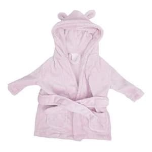 Image of Bambino Baby's First Bathrobe - 3 to 6 Months - Pink