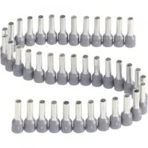 Image of Ferrule 1 x 2.50 mm2 x 8mm Partially insulated Grey Vogt Verbin
