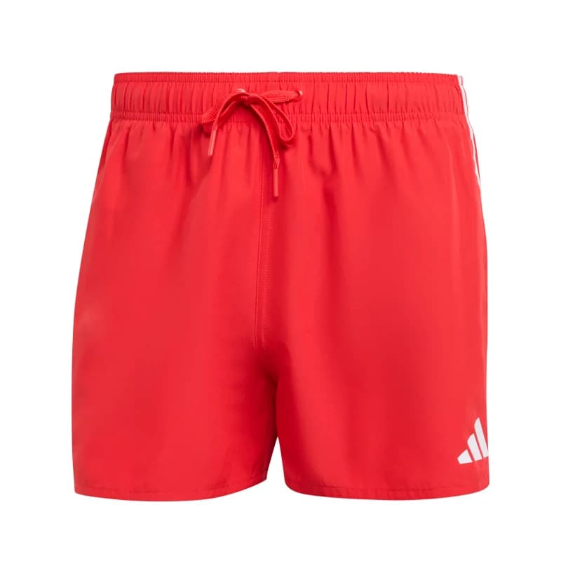 Image of Swim shorts adidas 3-Stripes 3" Rouge Male S