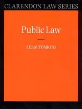 Image of Public Law by Adam Tomkins Paperback