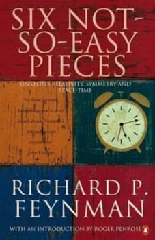 Image of Six Not-so-Easy Pieces by Richard P Feynman Paperback