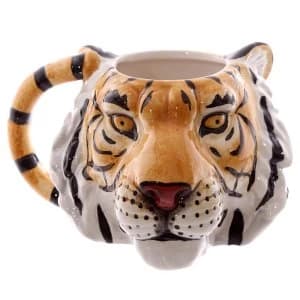 Image of Tiger Head Shaped Ceramic Mug