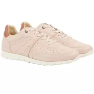 Image of Barbour Womens Asha Trainers Pink 4