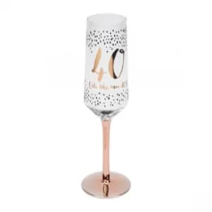 Image of Luxe Birthday Flute 40