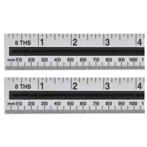 Image of BlueSpot Tools 33934 Aluminium Ruler 600mm (24in)