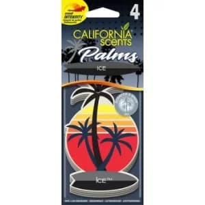 Image of California Car Scents Ice Car Air freshener (Case Of 4)