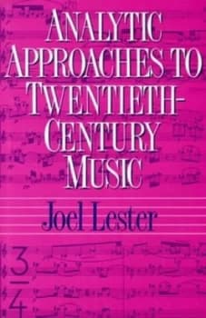 Image of Analytic Approaches to Twentieth-Century Music by J Lester Hardback