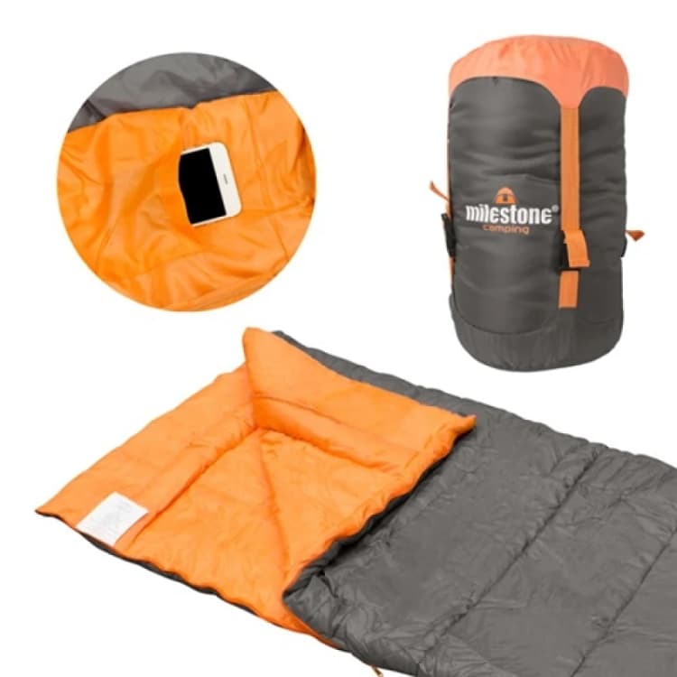 Image of Milestone Single Envelope Sleeping Bag - 400gsm - 3 Seasons