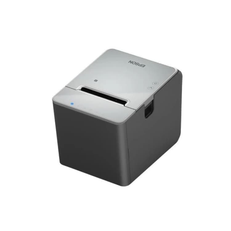 Image of Epson TM-L100. 8 dots/mm (203 dpi). cutter. linerless. USB. RS232. Eth