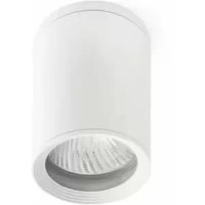 Image of Tasa 1-light white garden ceiling light