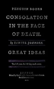 Image of Consolation in the Face of Death by Samuel Johnson Paperback