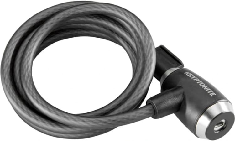 Image of Kryptonite Kryptoflex 1018 Key Cable (10 mm X 180 cm) 180 CM Black