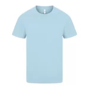 Image of Casual Classic Mens Ringspun Tee (S) (Light Blue)