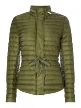 Image of Michael Kors Belted packable puffer Jade