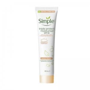 Image of Simple Triple Protection Moisturiser SPF30 40ml