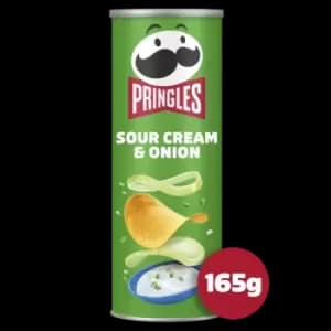 Image of Pringles Sour Cream & Onion Crisps 165g
