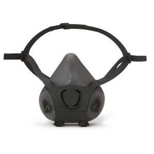 Image of Moldex Silicone Half Mask Lightweight Medium Black Ref M7005 Up to 3