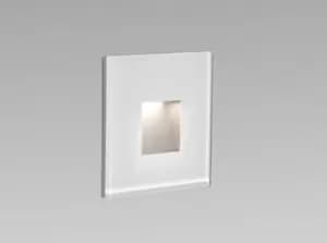 Image of Dart Outdoor LED Recessed Wall Light White 2W 2700K IP65