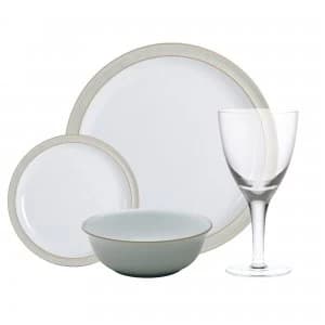 Image of Denby Linen 16Pc Entertaining Set