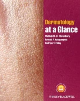 Image of Dermatology at a Glance by Mahbub M. U. Chowdhury Book