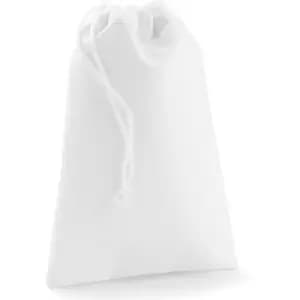 Image of Sublimation Stuff Bag (4 Sizes) (M) (White) - Bagbase