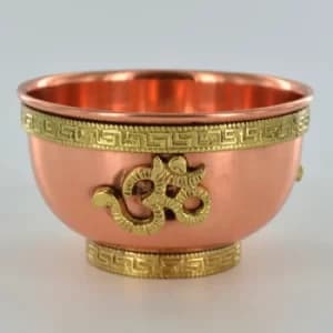 Image of Copper Bowl Om