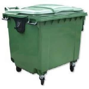 Image of Charles Bentley 660L Wheelie Bin Green