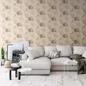 Image of Muriva Madison Wallpaper, Beige
