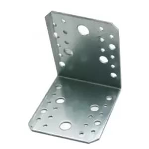 Image of Metal Support Framing Anchor Bracket Connection Zinc - Size 100x100x902.5mm - Pack of 10