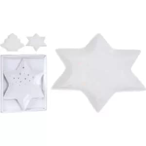 Image of The Spirit Of Christmas Porcelain Plate24 - White