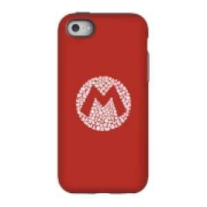 Image of Nintendo Super Mario Mario Items Logo Phone Case - iPhone 5C - Tough Case - Gloss