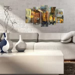 Image of 5MX-43 Multicolor Decorative MDF Painting (5 Pieces)