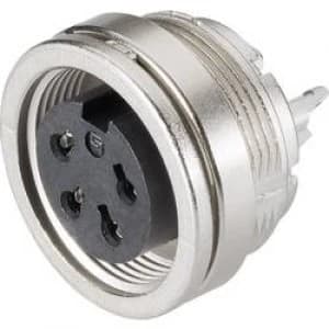 Image of Binder 09 0474 00 08 Miniature Round Plug Connector Series 581 And 680 Nominal current details 5 A Number of pins 8