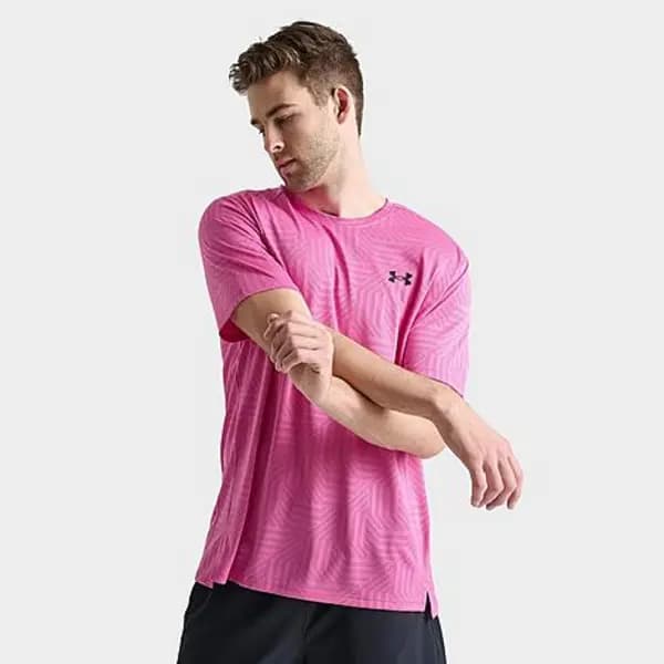Image of Mens Under Armour UA Tech Vent Geotessa Training T-Shirt
