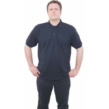 Image of Sitesafe - 65/35 XL Navy Polo Shirt