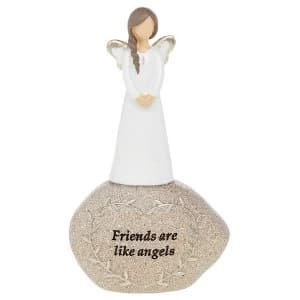 Image of Stone Sentiment Angel Friends Ornament