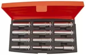 Image of Bahco S1612L 12 Piece Socket Set, 1/2 in Square Drive