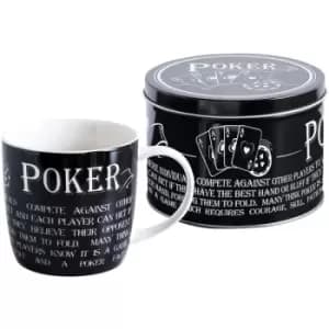 Image of Arora Ultimate Gift For Man 8875 Poker Mug in Tin