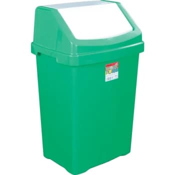 Image of Green Swing Bin - 50 Litre