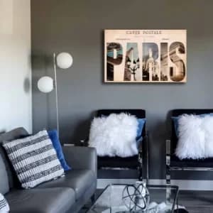 Image of 45702021C-031 Multicolor Decorative Canvas Painting