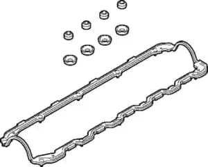 Image of Cylinder Head Cover Gasket Set 915.580 by Elring