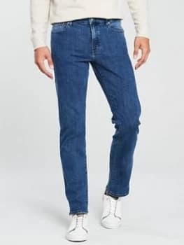 Image of Hugo Boss Casual Regular Fit Jeans Lagoon Size 30 Men