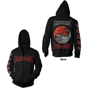 Image of Metallica - Yin Yang Unisex Large Hoodie - Black