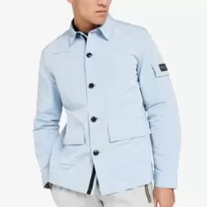 Image of Barbour International Circuit Jersey Overshirt - L