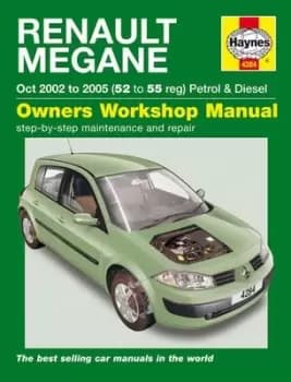 Image of Renault Mgane service and repair manual by Haynes Publishing