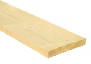 Image of Wickes Whitewood PSE 18 x 119 x 2400mm Single