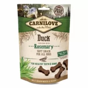 Image of Carnilove Duck with Rosemary Semi Moist Dog Treats 200g